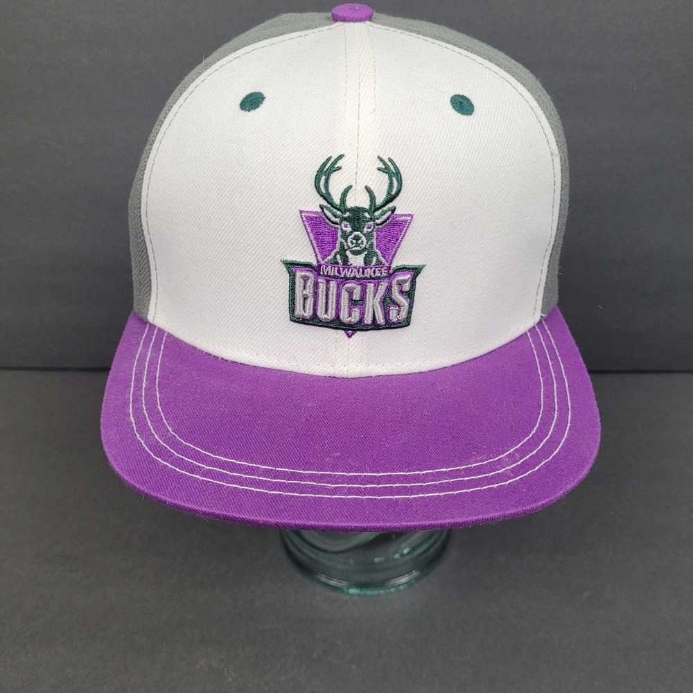 Milwaukee Bucks NBA Snapback Hat by Melonwear Kelsey Robinson Design BMO